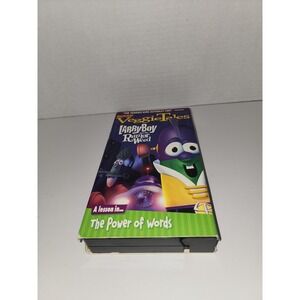 Veggie‎ Tales VHS Larry Boy and the Rumor Weed A Lesson in The Power of Words